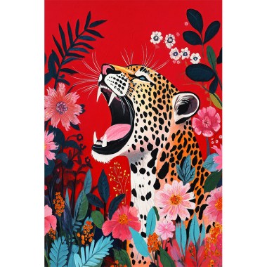 Leopard illustratie